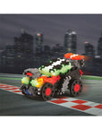 Go! Dragster (Hot Rod) by Plus-Plus | Hours of Open-ended Fun Play | The Elly Store Singapore