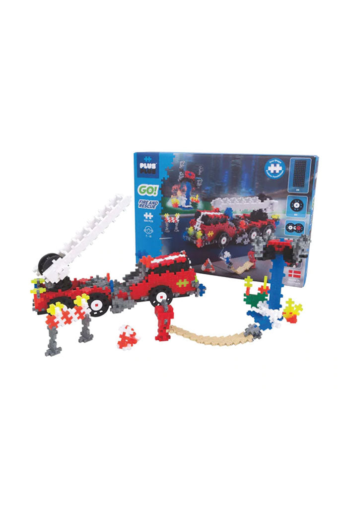 Go! Fire and Rescue by Plus-Plus | Hours of Open-ended Fun Play | The Elly Store Singapore