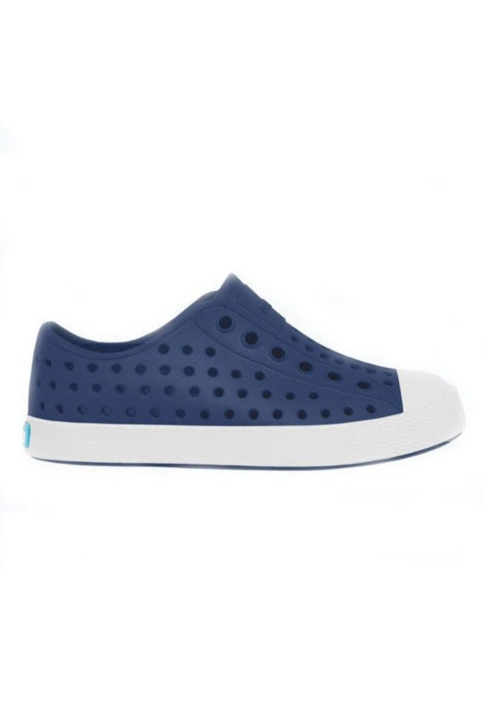 Native Kids Shoes | EU22 to EU37 | Jefferson Regatta Blue/Shell White