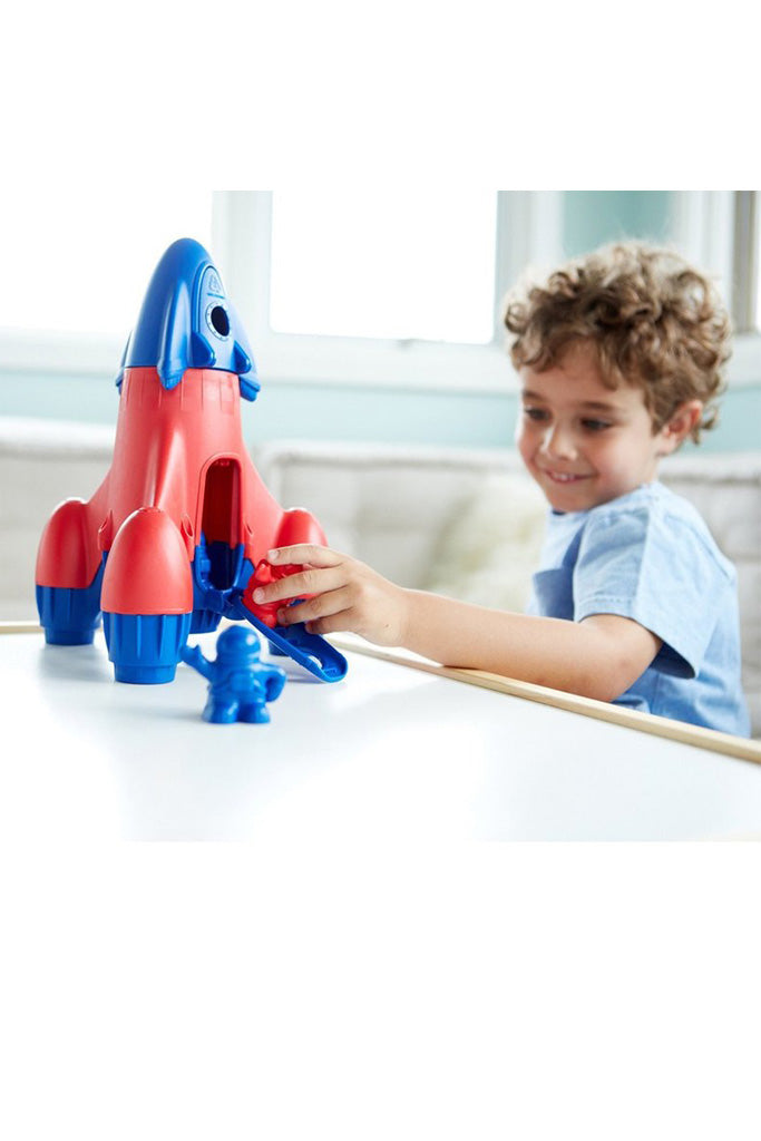 Green Toys Rocket Blue | Made with 100% recycled material