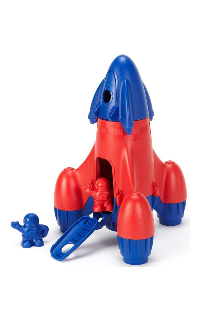 Green Toys Rocket Blue | Made with 100% recycled material The Elly Store