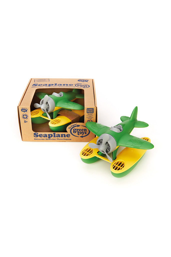 Green Toys™ Seaplane Green, 100% recycled plastic, The Elly Store