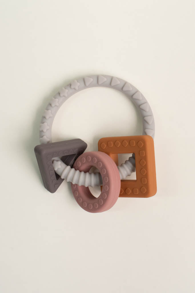 Silicone Shapes Teething Ring