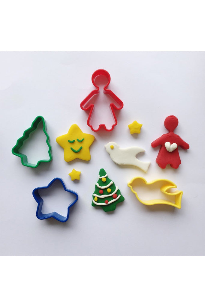 Christmas Playdough Cutters by Tickle Your Senses | Ideal for Sensory Play | The Elly Store Singapore