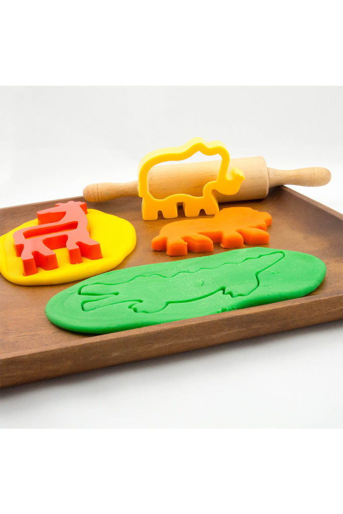Jungle Playdough Cutters by Tickle Your Senses | Ideal for Sensory Play | The Elly Store Singapore