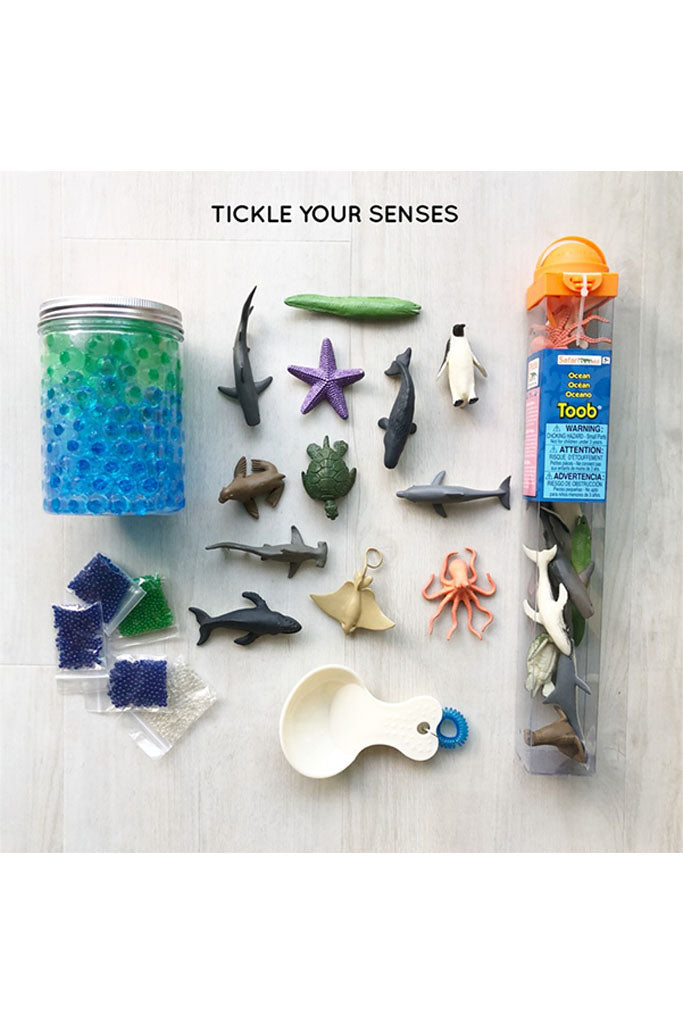 Ocean World Small Play Pack by Tickle Your Senses | Ideal for Sensory Play | The Elly Store Singapore