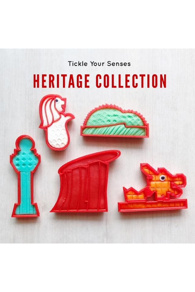 Singapore Heritage Playdough Cutters (I) by Tickle Your Senses | Ideal for Sensory Play | The Elly Store Singapore