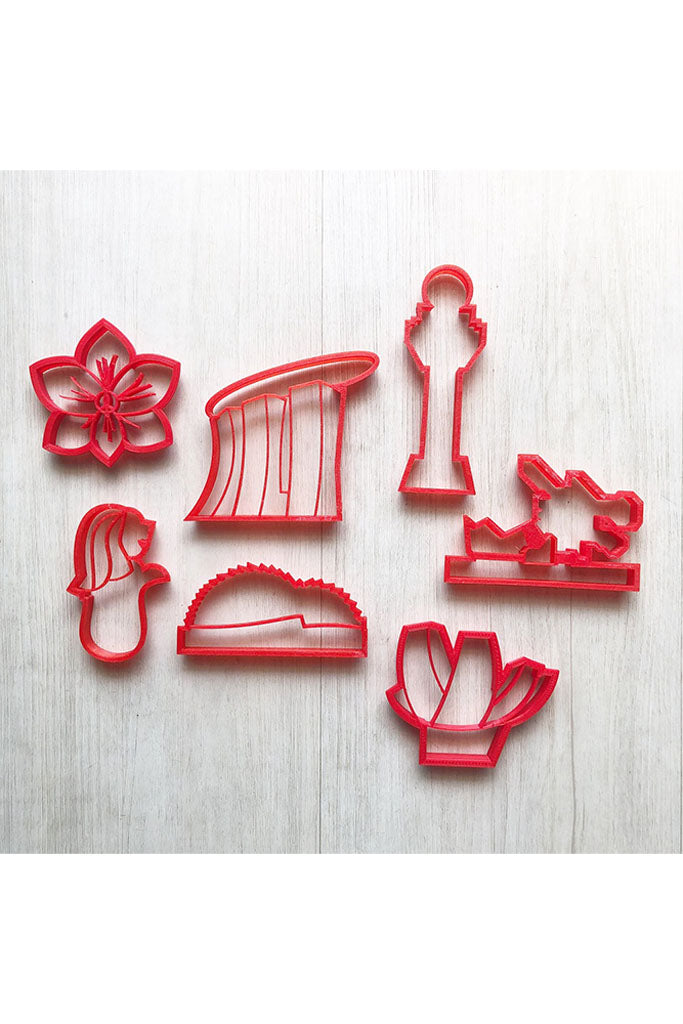 Singapore Heritage Playdough Cutters (I) by Tickle Your Senses | Ideal for Sensory Play | The Elly Store Singapore