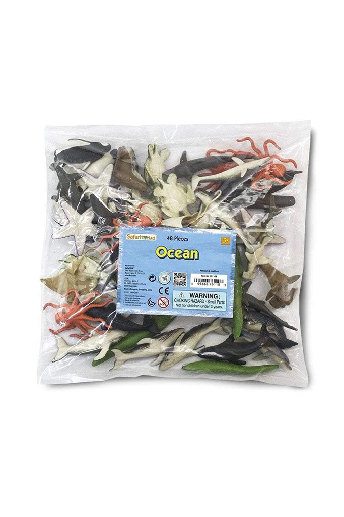Ocean Creatures Bulk Bag by Toobs | Tickle Your Senses | Ideal for Sensory Play | The Elly Store Singapore