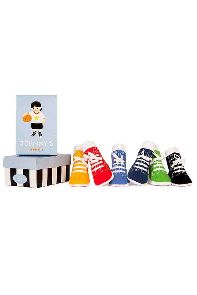 Trumpette Johnny's Baby Socks for Boys Infant Newborn | Buy Baby Clothes online at The Elly Store
