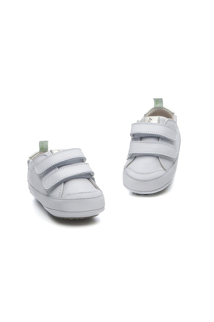 Bossy Sneakers - White | Tip Toey Joey Baby Shoes | The Elly Store