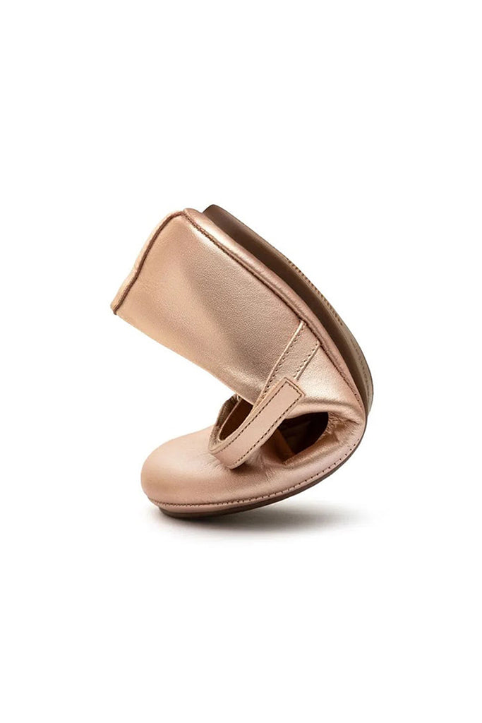 Marie Shoes - Metallic Salmon | Tip Toey Joey Girls Kids Shoes | The Elly Store