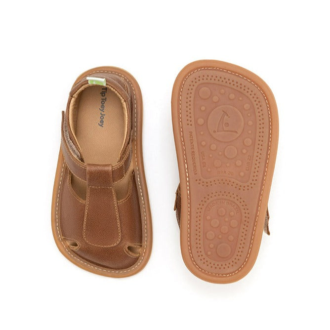Parky Sandals - Whisky | Tip Toey Joey Baby Shoes | The Elly Store