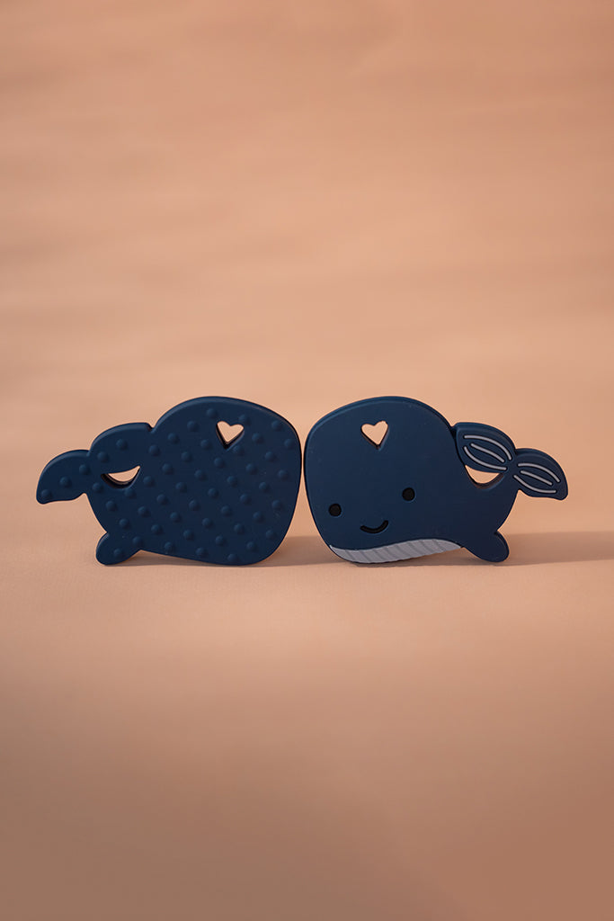 Silicone Whale Teething Toy